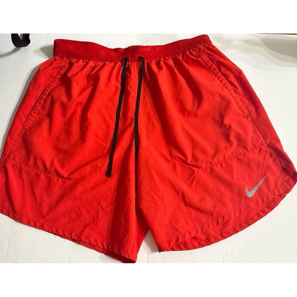 Nike Stride Running Shorts, Red Running Shorts (AS IS - no size tag)